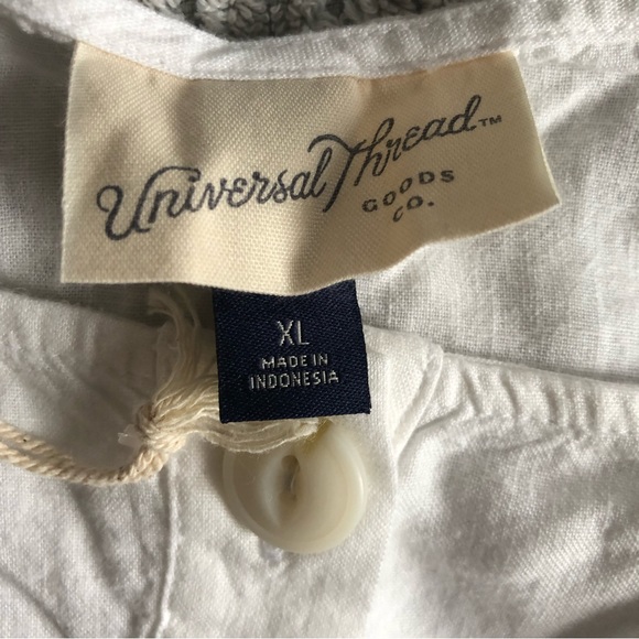 White Universal Thread Top - Picture 4 of 6